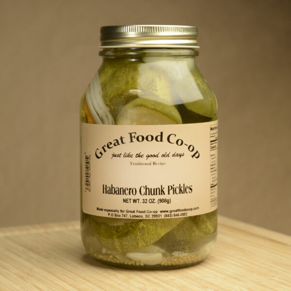Large Habanero Pickles In Jar